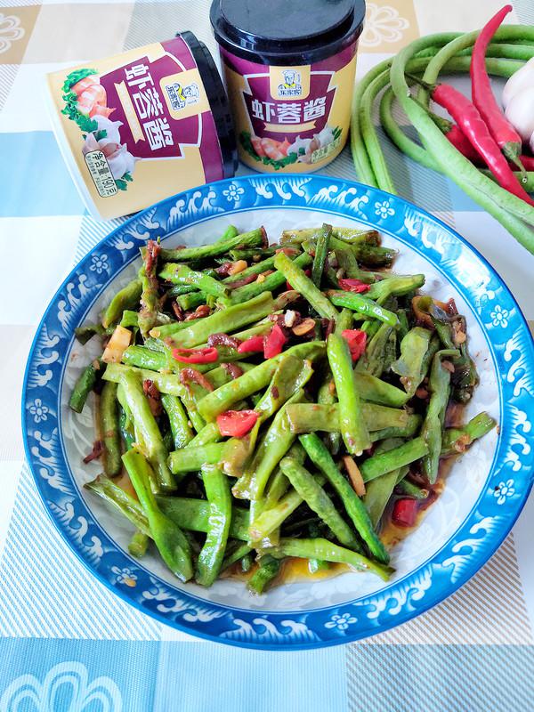 蝦醬炒豆角的做法-香辣味炒菜譜