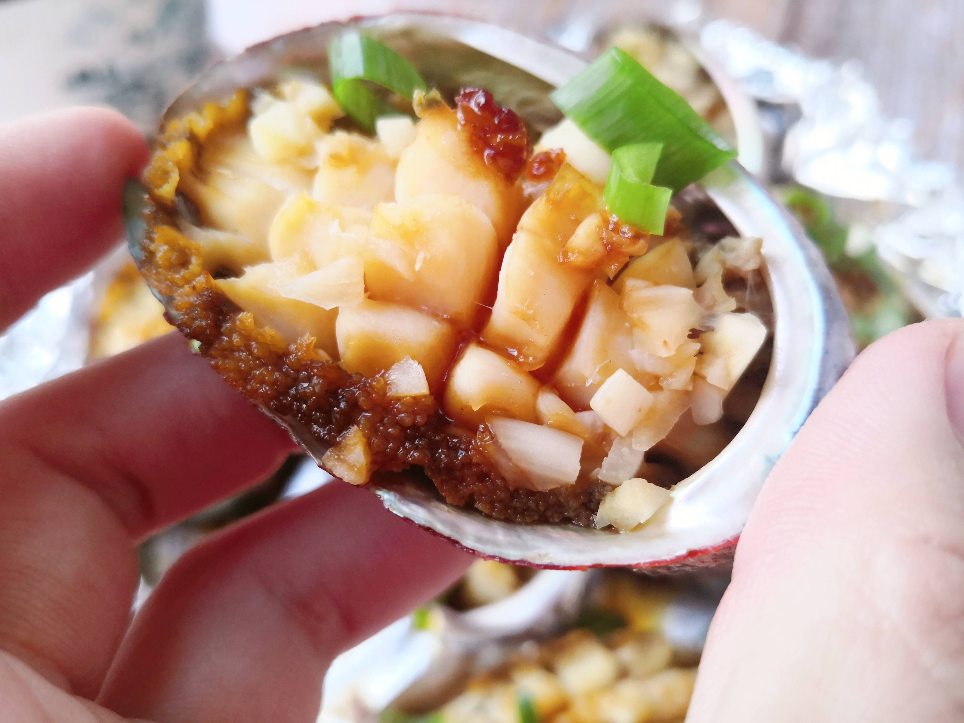 烤鮑魚的做法-咸鮮味燒菜譜