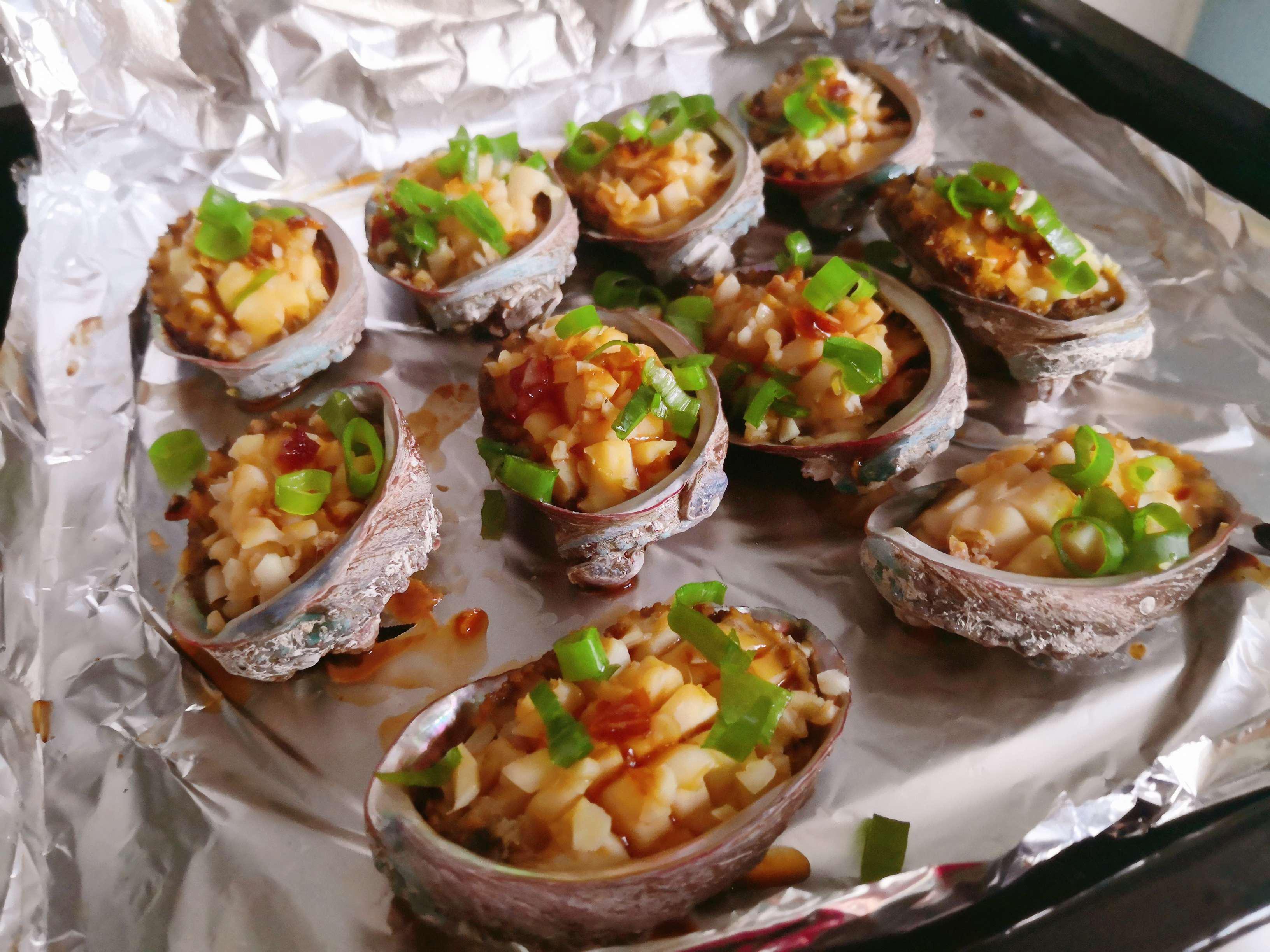 烤鮑魚的做法-咸鮮味燒菜譜