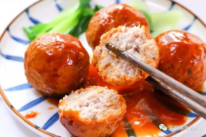 寶寶獅子頭  寶寶輔食食譜的做法-家常味煮菜譜