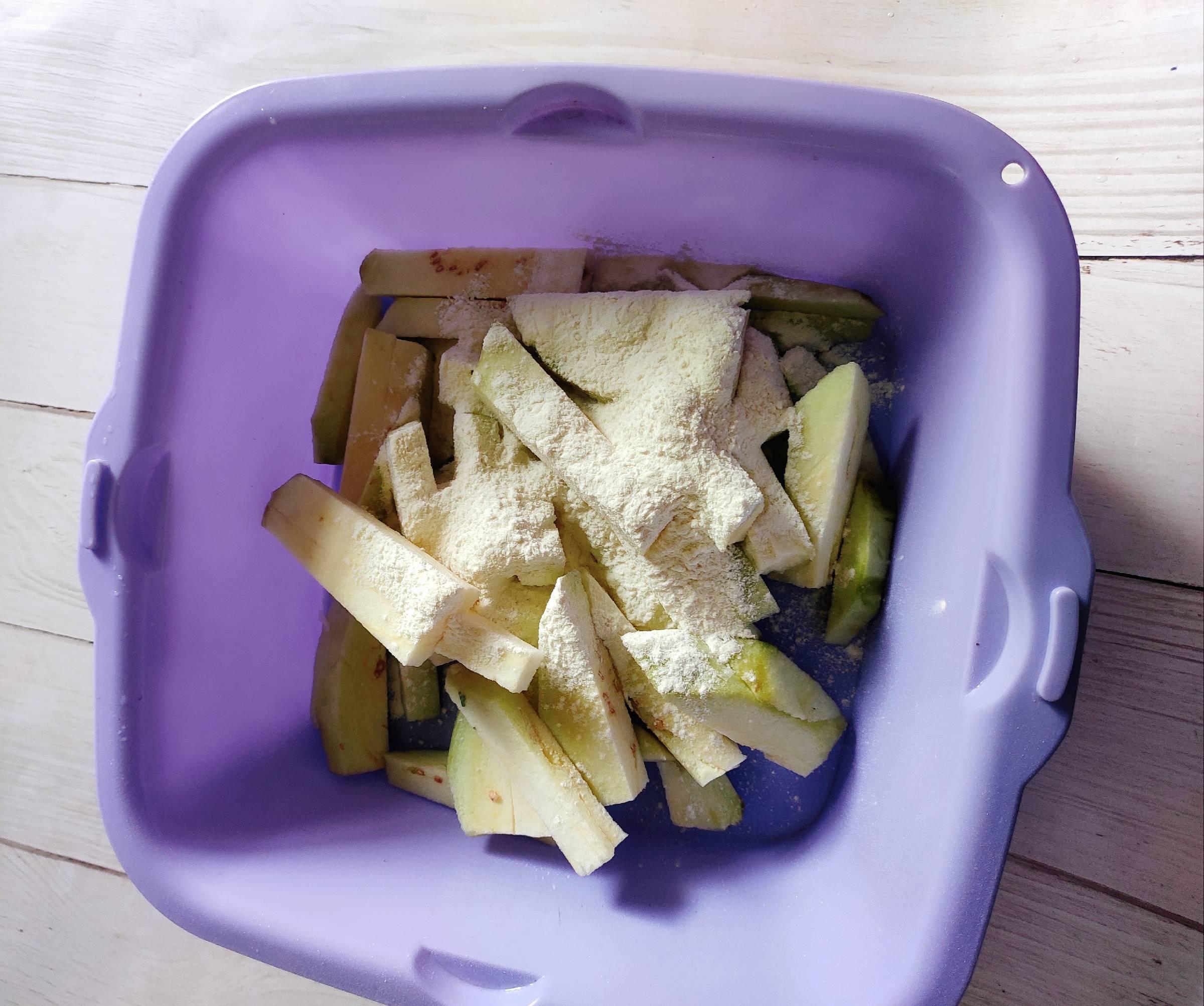 魚香茄條的做法-酸甜味炸菜譜