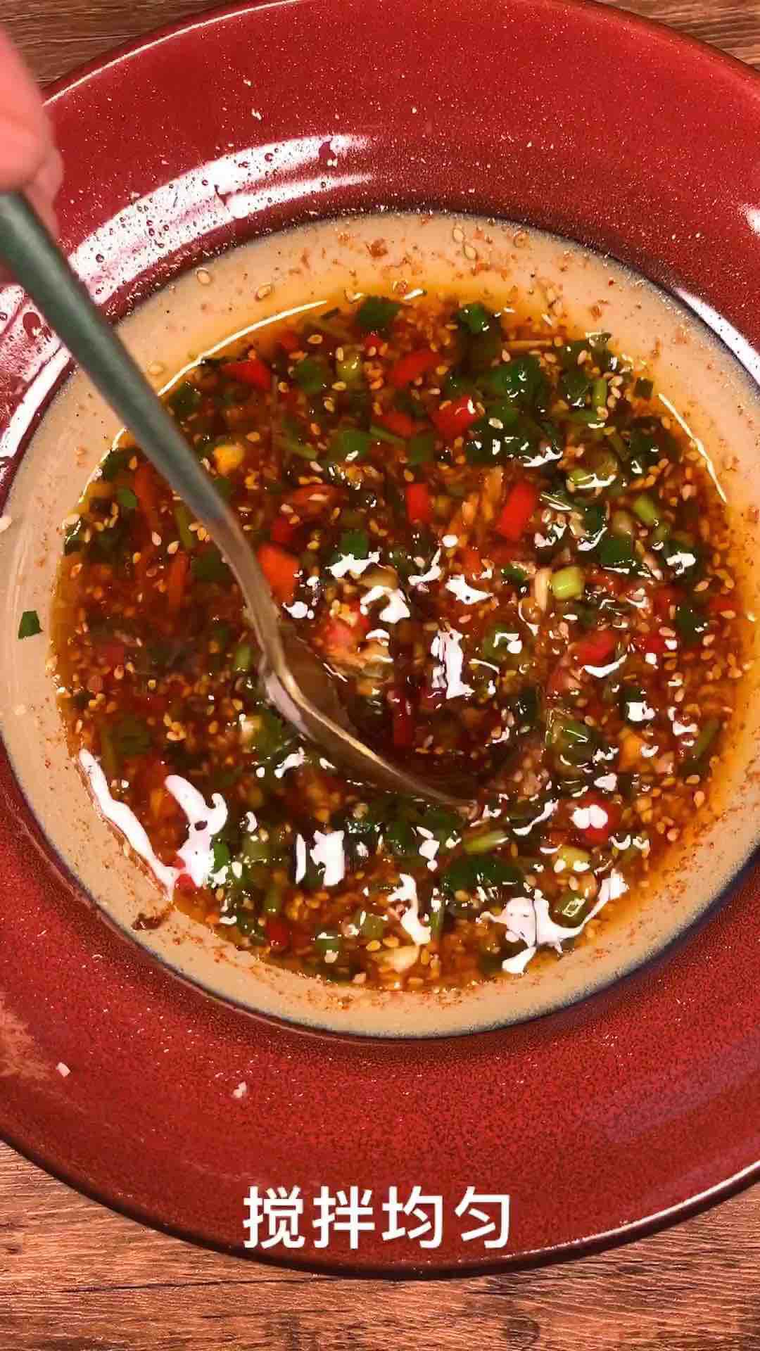 流汁麻醬寬粉的做法-香辣味拌菜譜