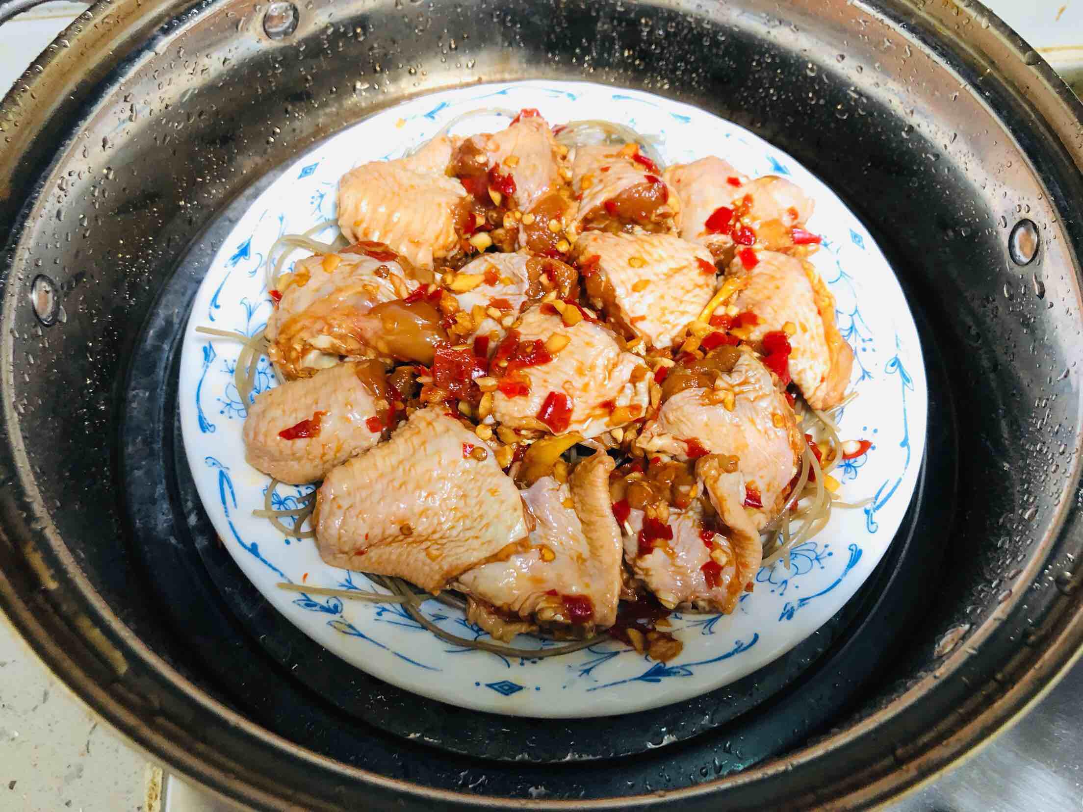 剁椒雞翅的做法-家常味蒸菜譜