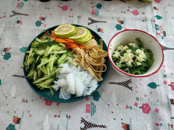 涼拌魔芋絲，清新爽口超開胃的做法-家常味拌菜譜