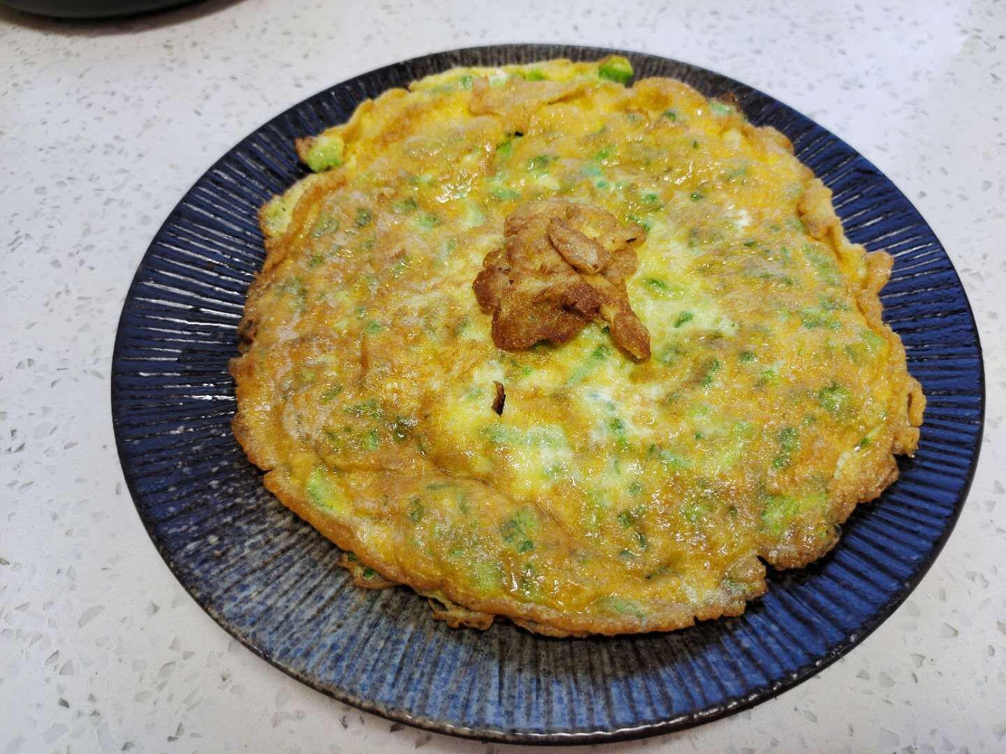 清熱去火苦瓜雞蛋餅的做法-咸鮮味煎菜譜