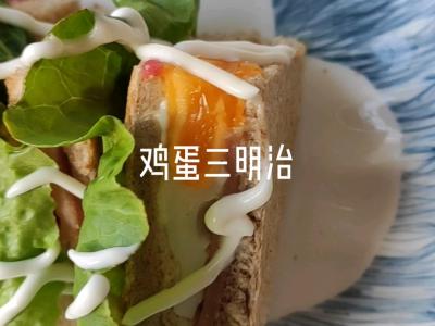 雞蛋三明治的做法-家常味烤菜譜