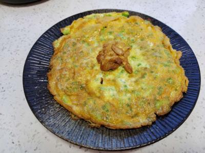 清熱去火苦瓜雞蛋餅的作法-咸鮮味煎菜譜