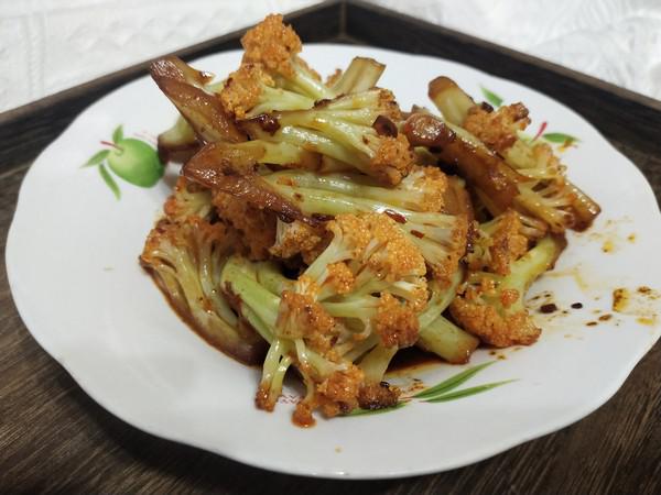 香辣花菜的做法-香辣味炒菜譜