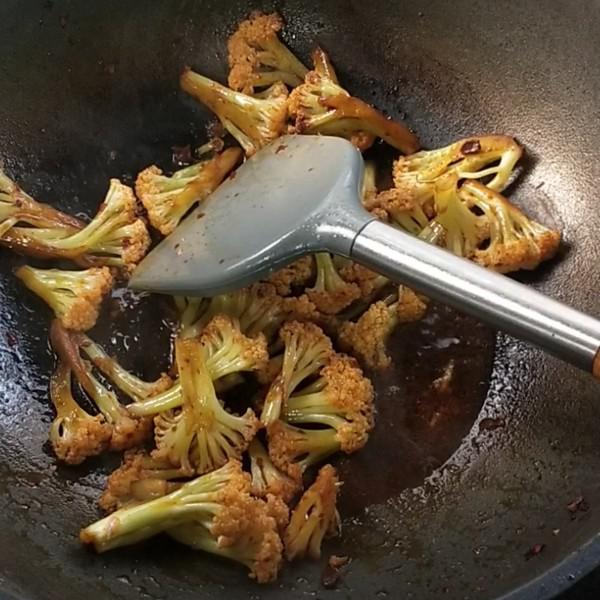 香辣花菜的做法-香辣味炒菜譜