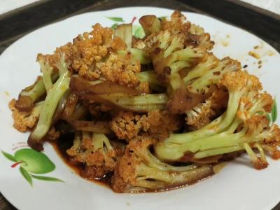 麻辣花菜的做法-香辣味炒菜譜