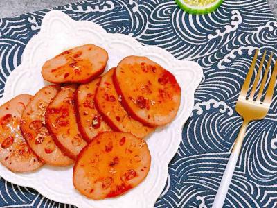 紅糖桂花糯米藕的作法-甜味煮菜譜