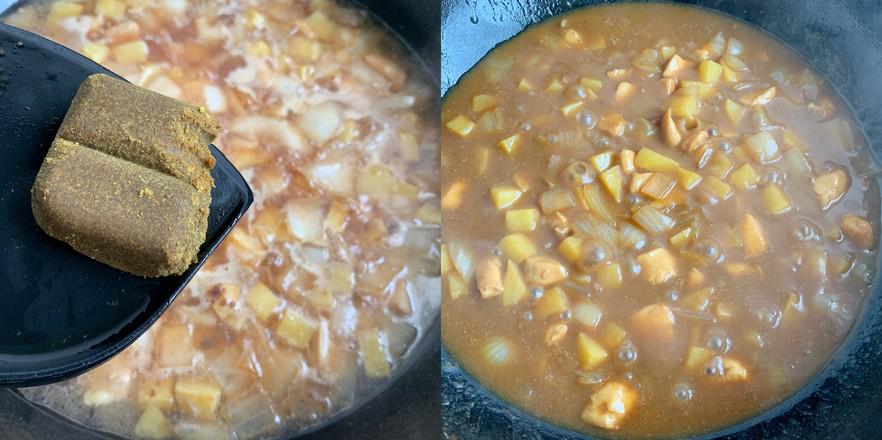 咖喱土豆雞塊的做法-咖喱味炒菜譜