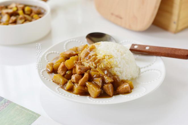 咖喱土豆雞塊的做法-咖喱味炒菜譜