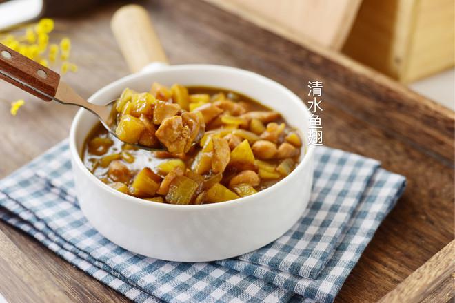 咖喱土豆雞塊的做法-咖喱味炒菜譜