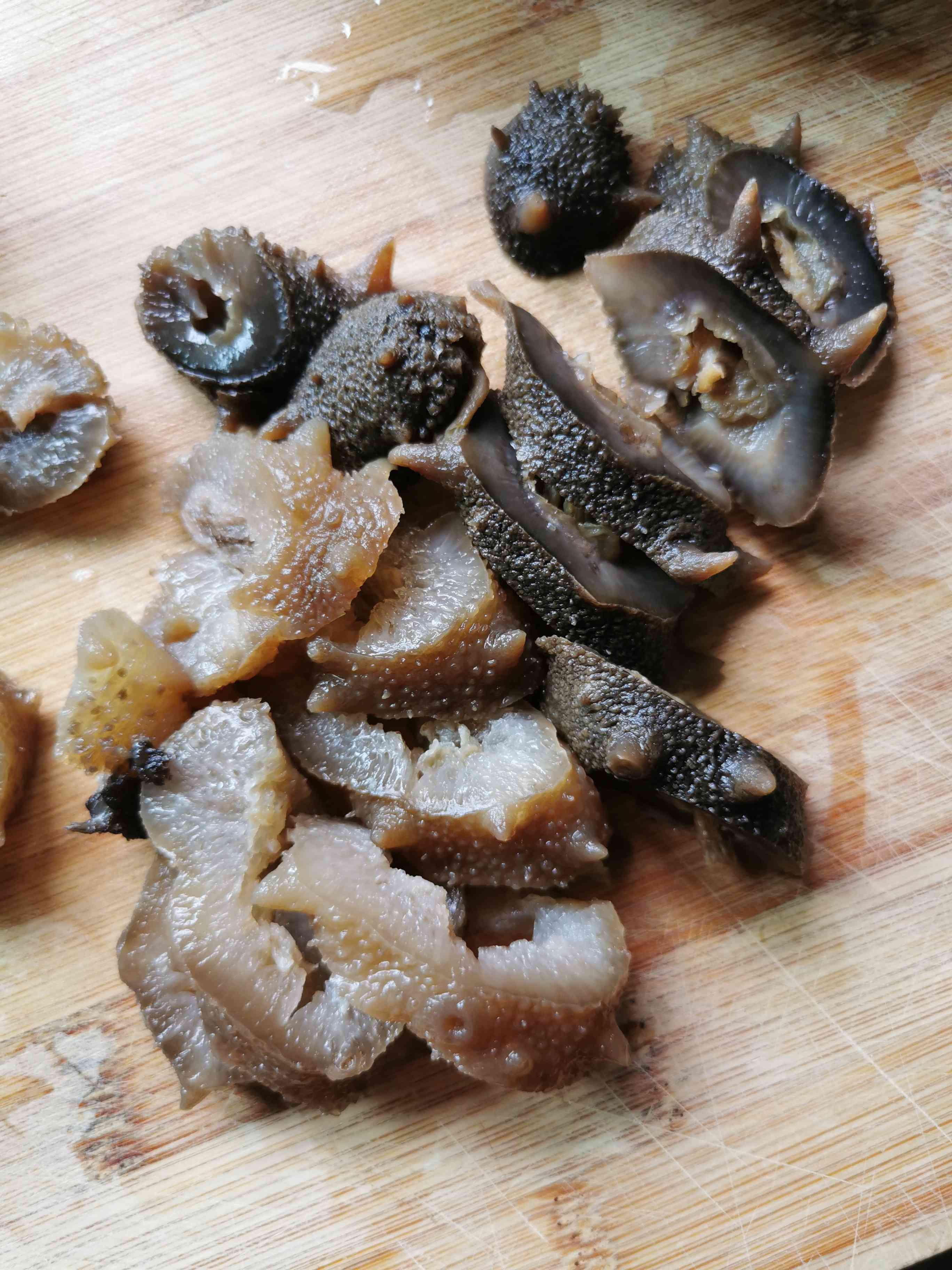 快手燒海參的做法-家常味炒菜譜