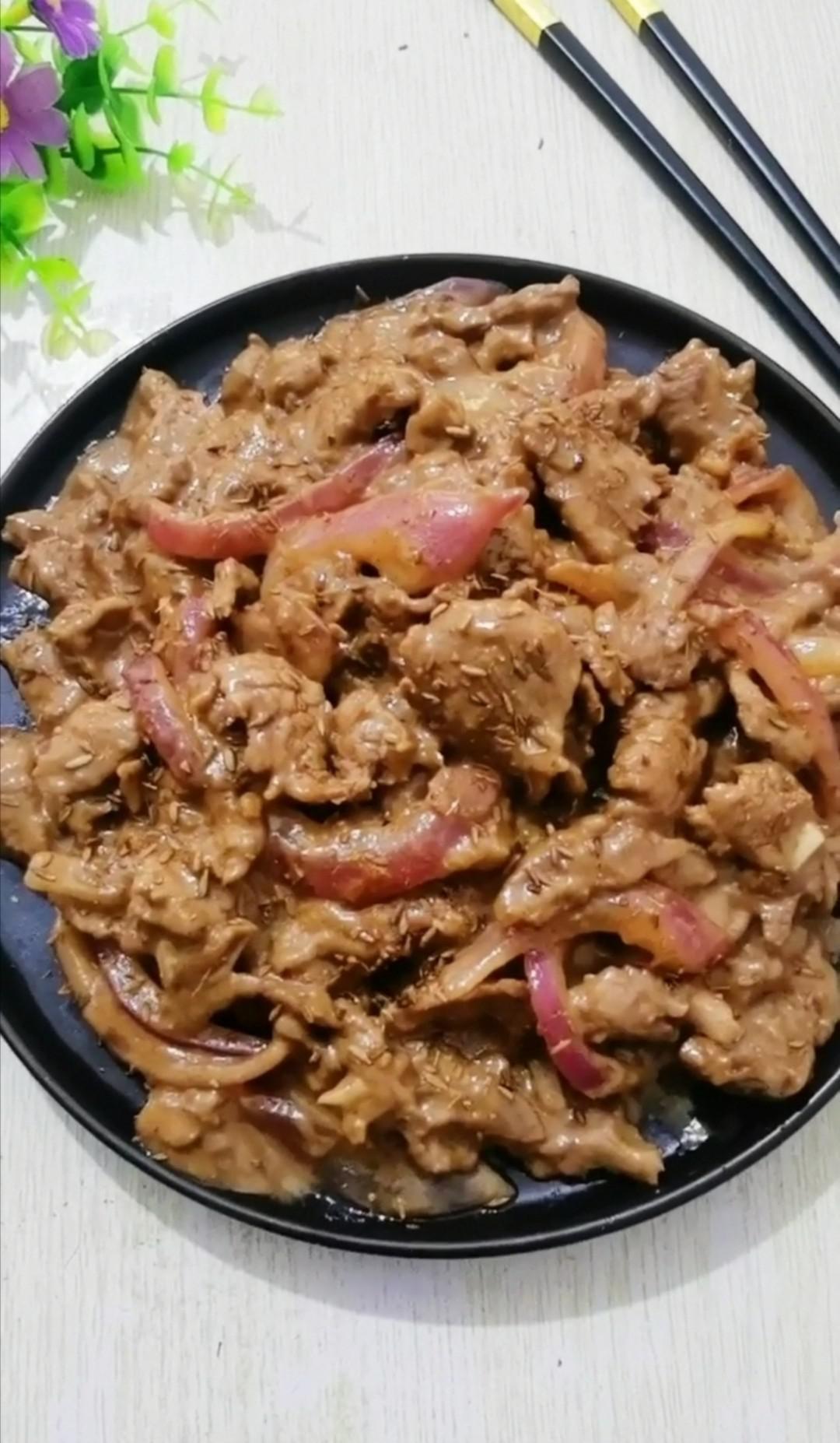 孜然羊肉片的做法-其它口味炒菜譜