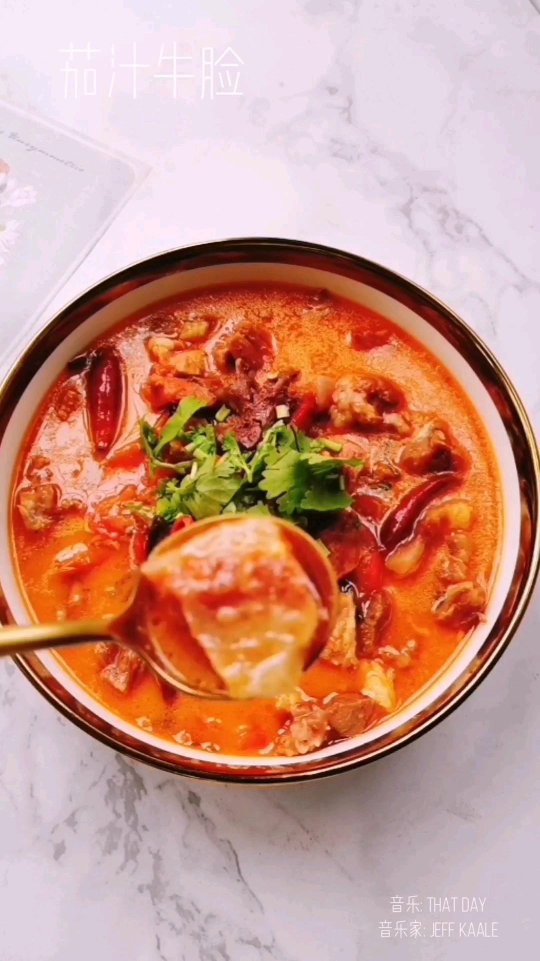 茄汁牛臉肉的做法-茄汁味煮菜譜