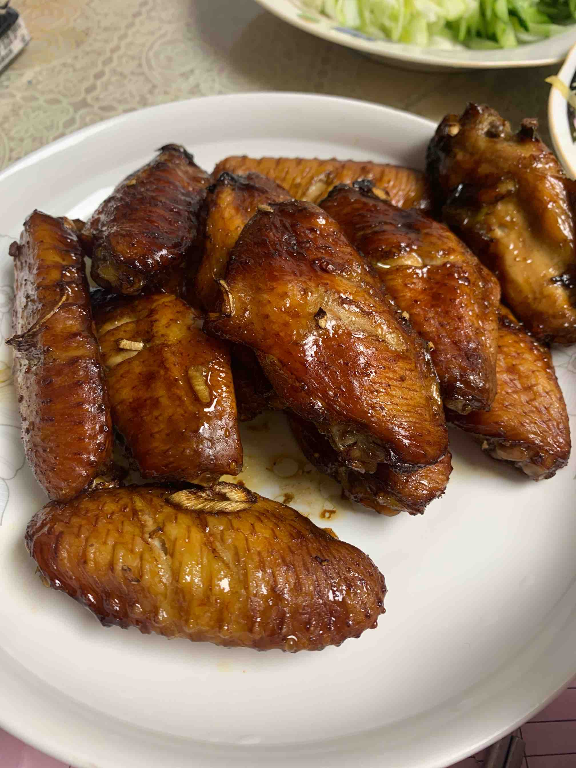 香烤雞翅的做法-家常味烤菜譜