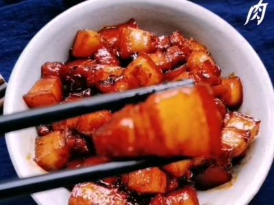 桂花紅燒肉的做法-咸鮮味燒菜譜