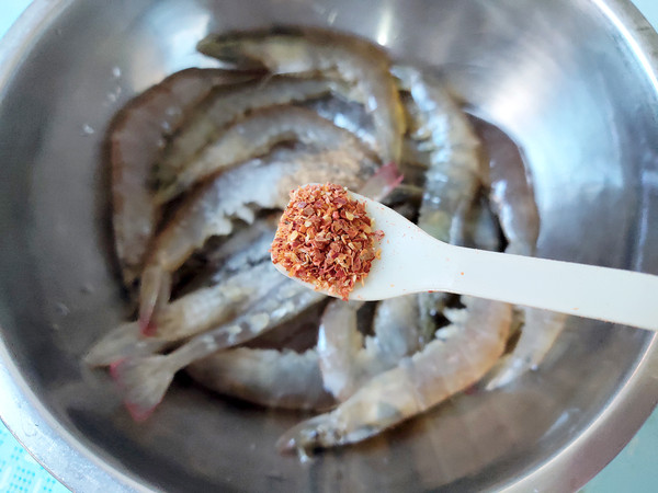 空氣炸鍋版椒鹽蝦的做法-其它口味烤菜譜