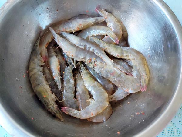 空氣炸鍋版椒鹽蝦的做法-其它口味烤菜譜