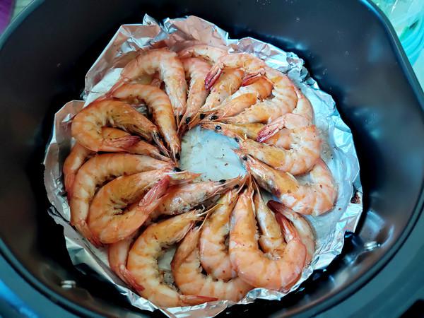 空氣炸鍋版椒鹽蝦的做法-其它口味烤菜譜