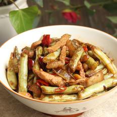 干煸四季豆燜肉的做法-家常味炒菜譜