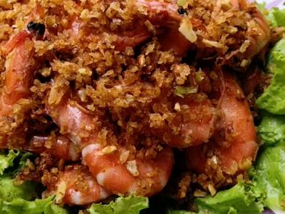 避風塘蝦的做法-咸鮮味炒菜譜