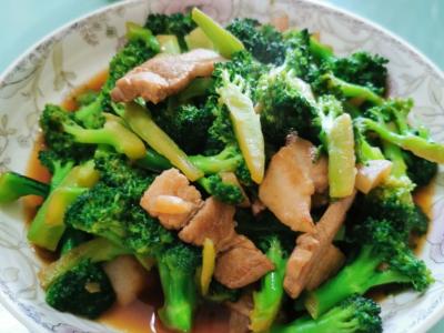 美味西蘭花的作法-家常味炒菜譜