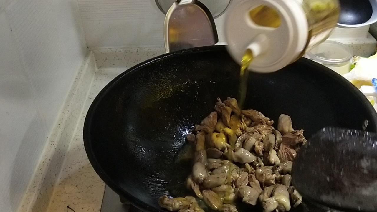 干香孜然雞心的做法-家常味炒菜譜