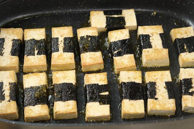 照燒海苔豆腐的做法-咸鮮味燒菜譜