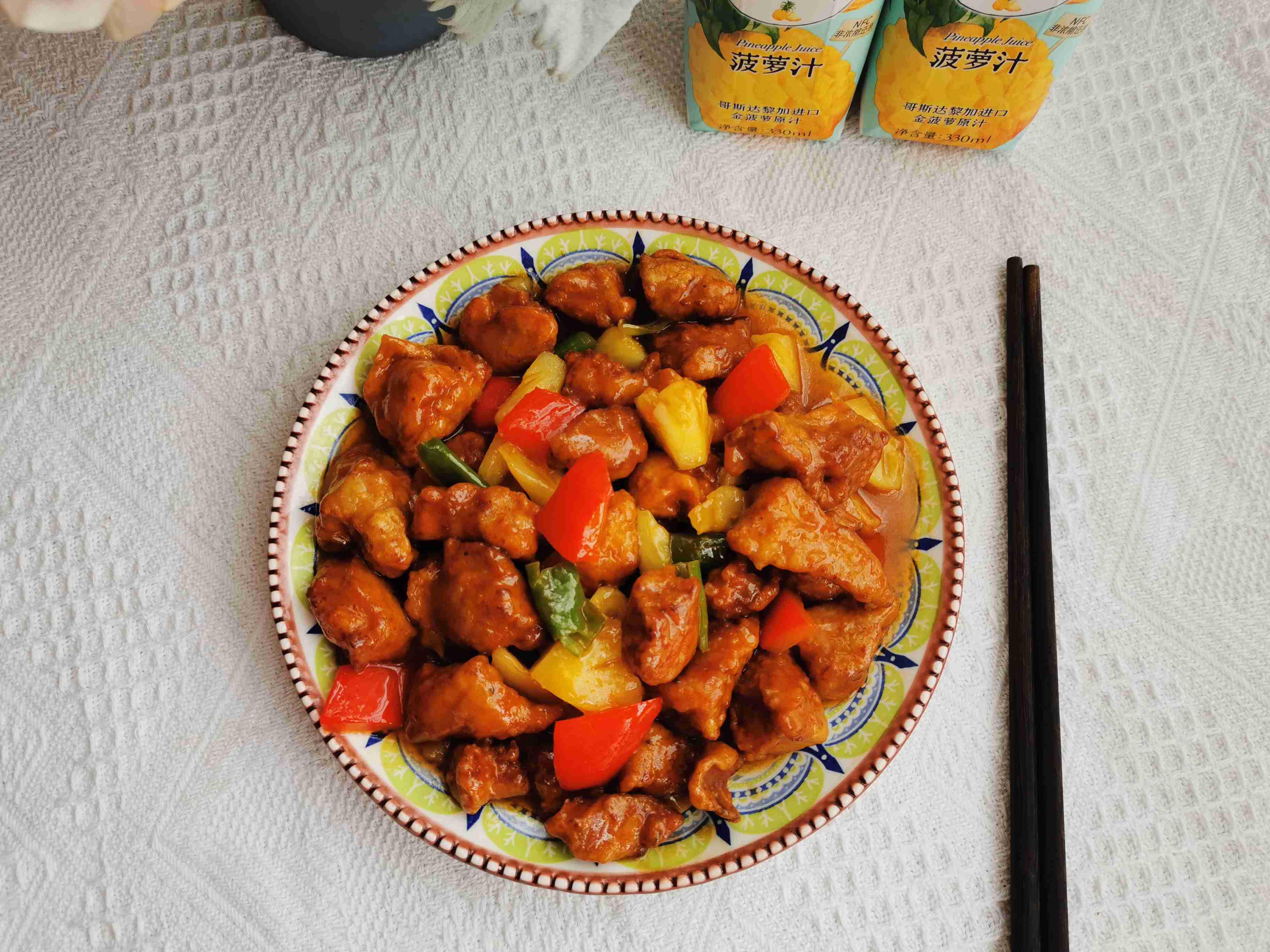 菠蘿咕咾肉的做法-家常味炒菜譜