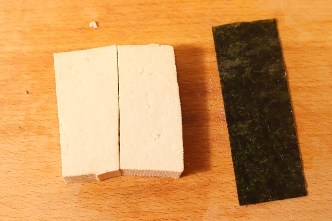 照燒海苔豆腐的做法-咸鮮味燒菜譜