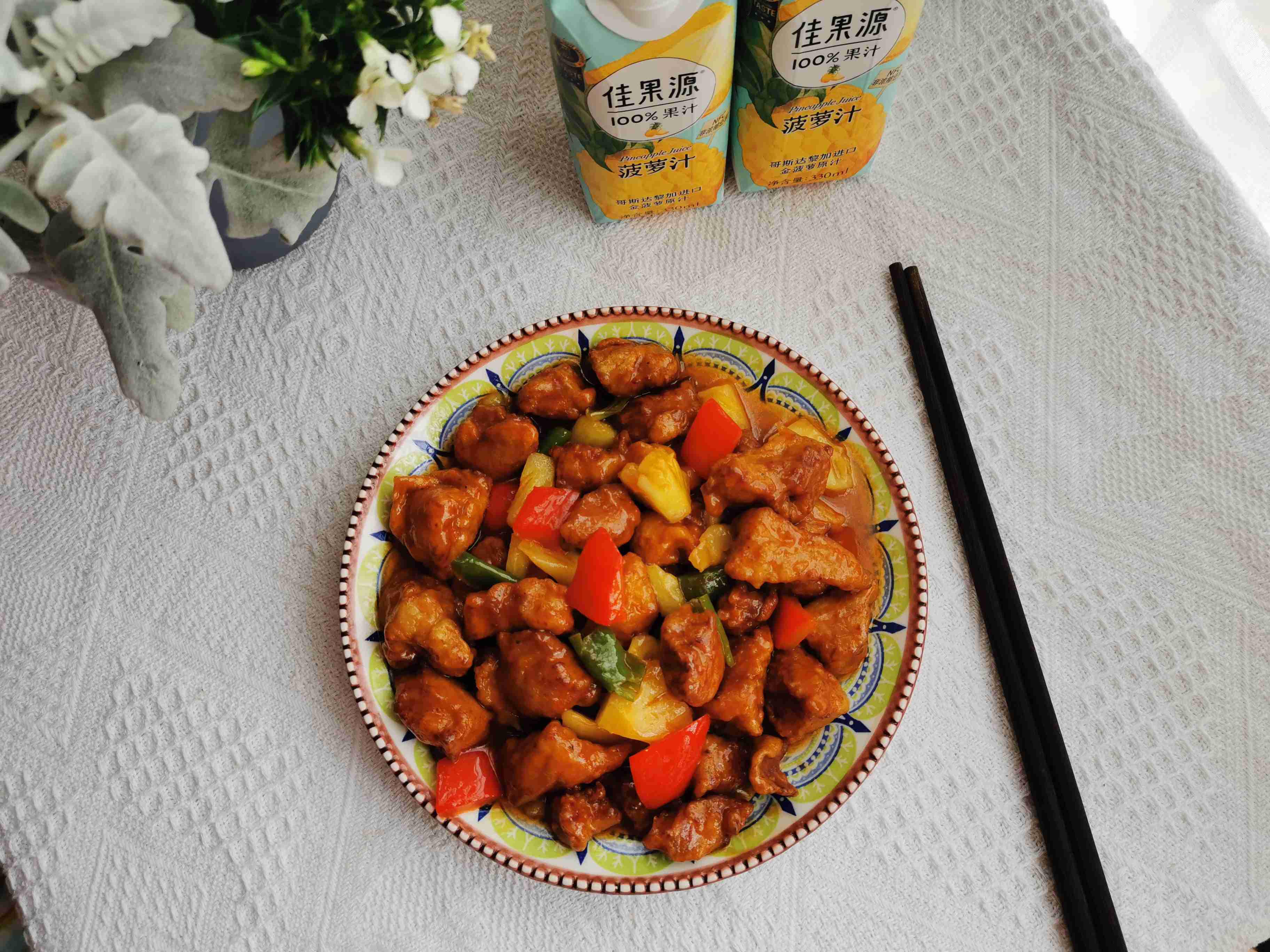 菠蘿咕咾肉的做法-家常味炒菜譜