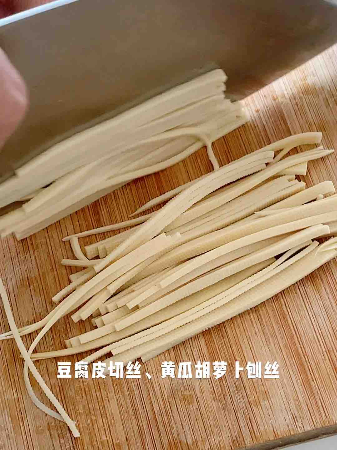 涼拌豆腐絲的做法-香辣味拌菜譜