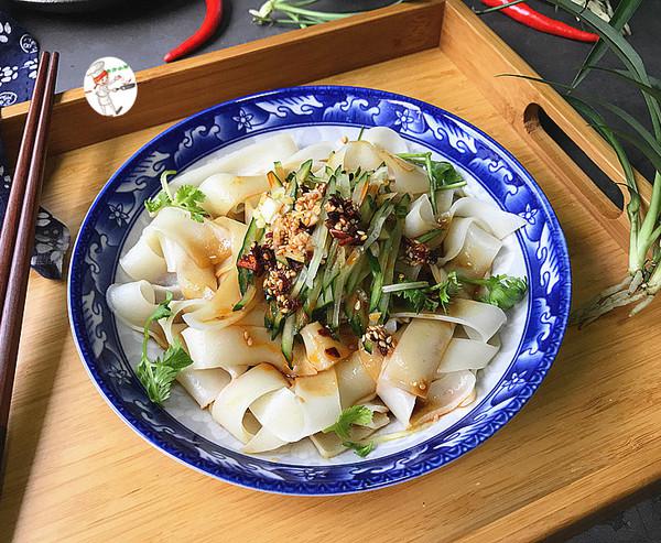 免洗涼皮的做法-家常味蒸菜譜