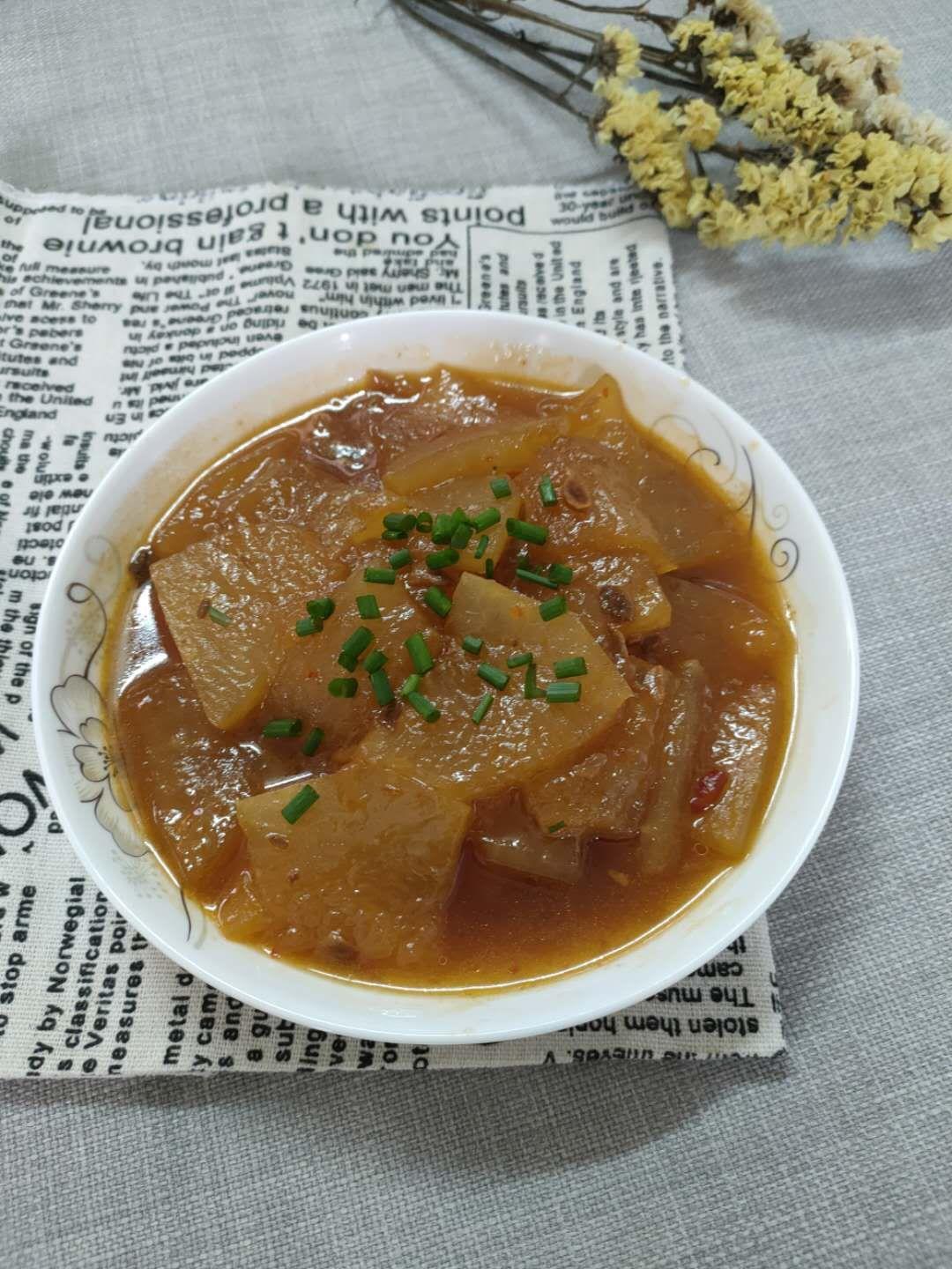 醬燒冬瓜的做法-家常味燒菜譜