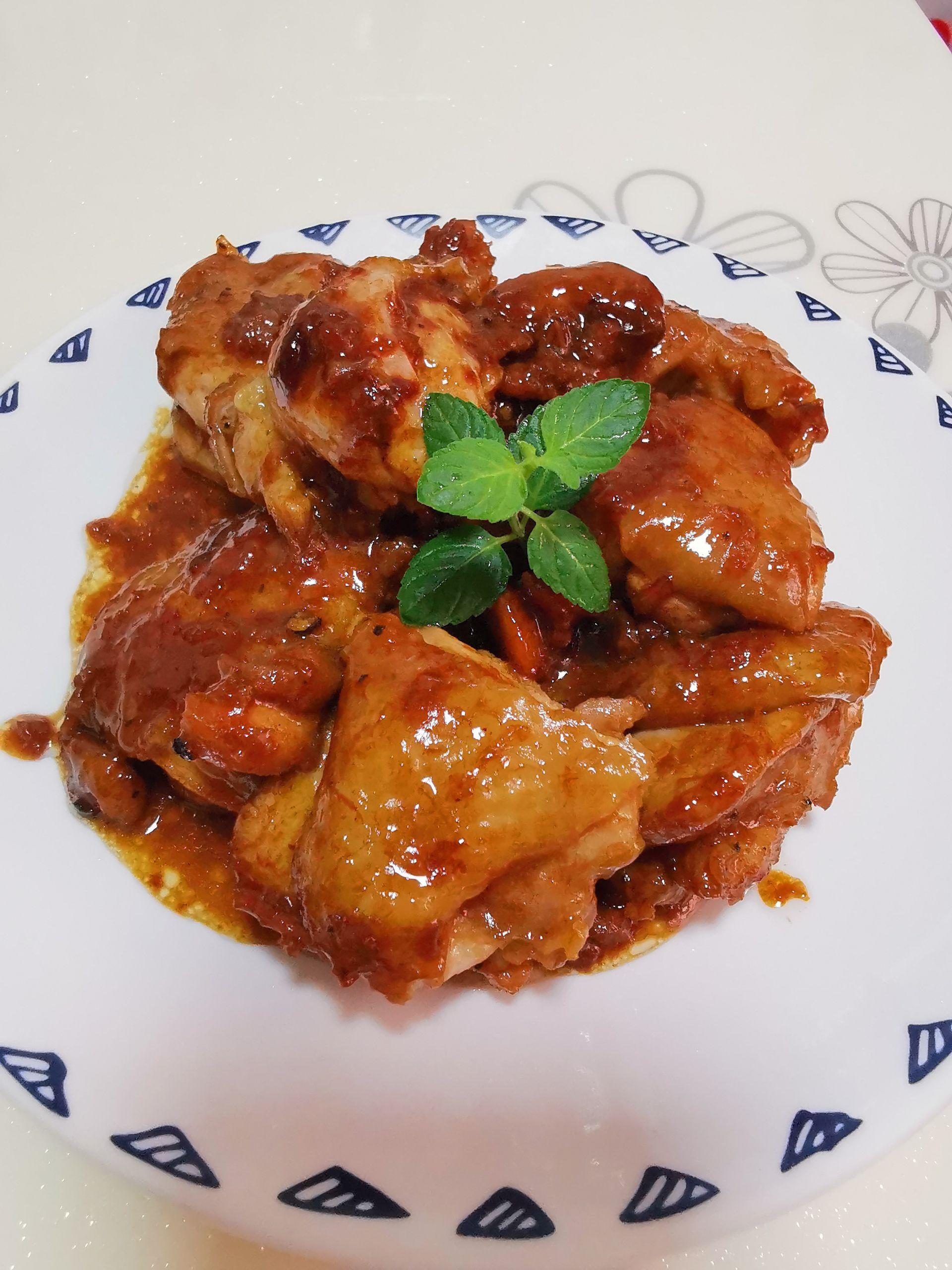 照燒雞腿扒的做法-家常味煎菜譜