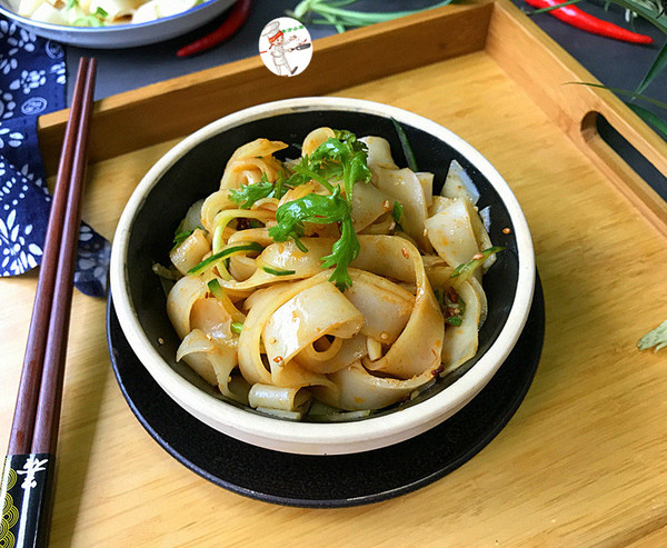 免洗涼皮的做法-家常味蒸菜譜