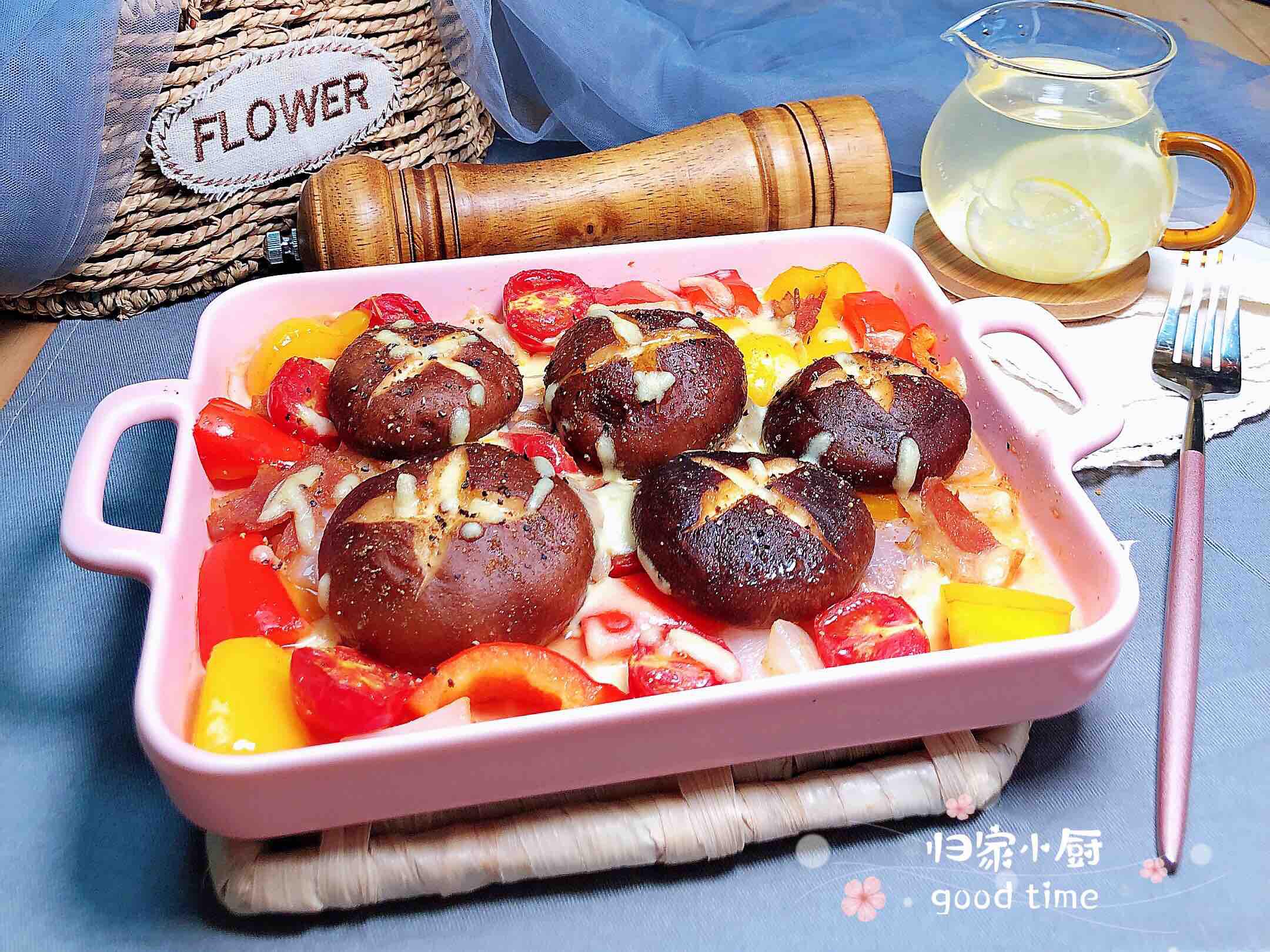 孜然烤香菇的做法-其它口味烤菜譜