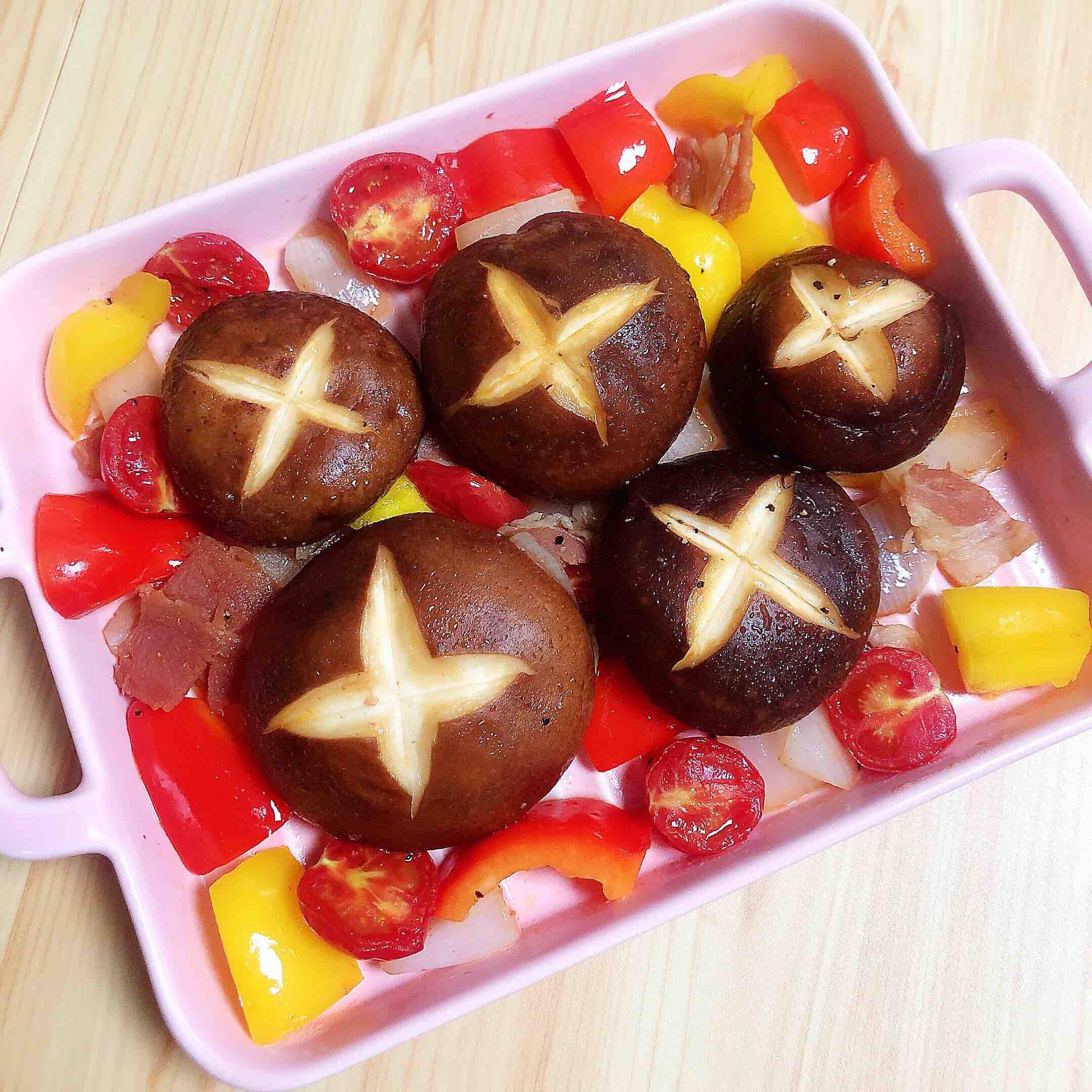 孜然烤香菇的做法-其它口味烤菜譜