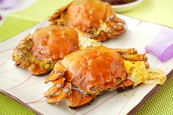 #最美不過中秋味#清蒸大閘蟹的做法-咸鮮味蒸菜譜