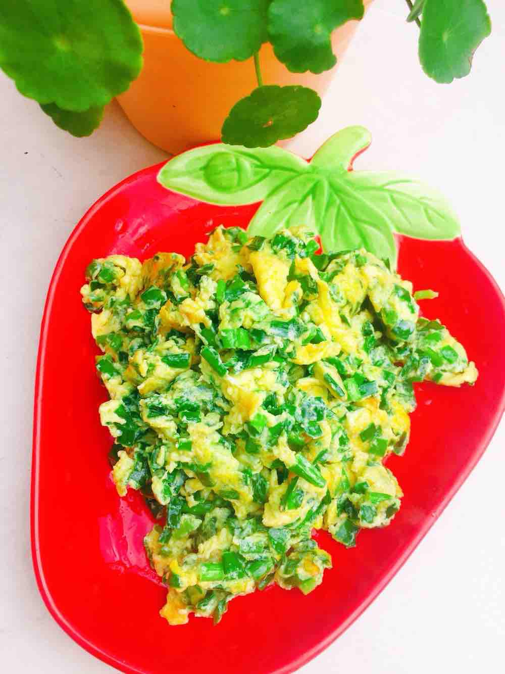 原汁原味韭菜炒雞蛋的做法-家常味炒菜譜