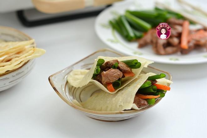 空心餅夾烤肉的做法-黑椒味烙菜譜