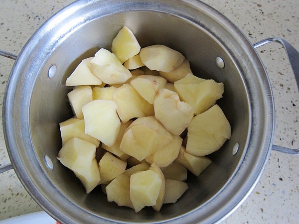 #最美不過中秋味#非油炸地三鮮的做法-家常味炒菜譜