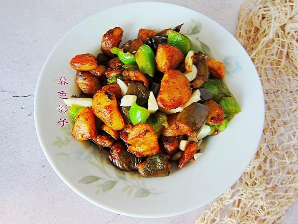 #最美不過中秋味#非油炸地三鮮的做法-家常味炒菜譜