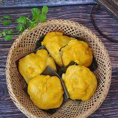 玉米南瓜蒸糕的做法-甜味蒸菜譜