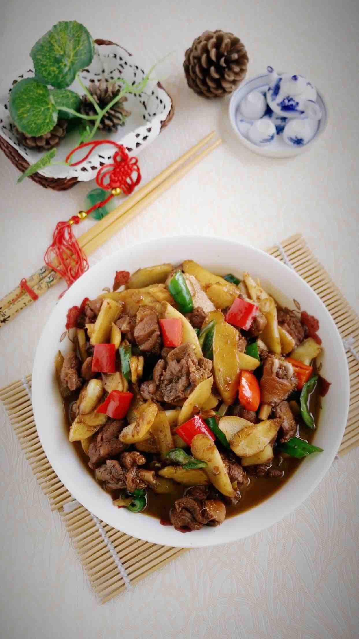 仔姜炒鴨的做法-家常味炒菜譜