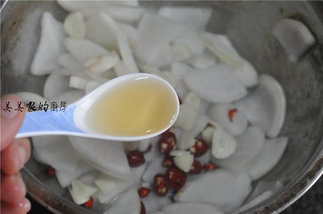 爽口脆蘿卜的做法-酸甜味泡菜譜