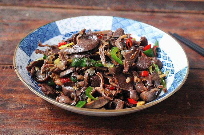 開胃雞腎的做法-香辣味炒菜譜